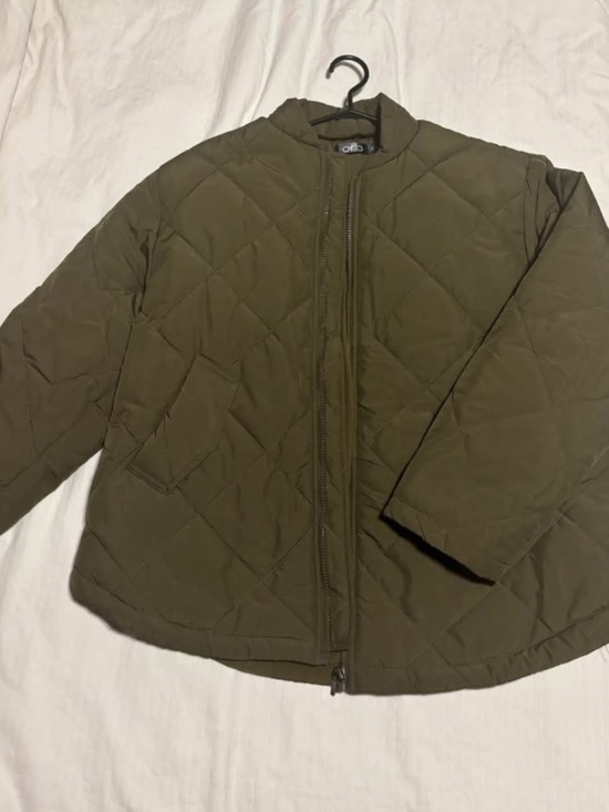 Orb Jackets & Blazers - Quilted olive green women’s jacket